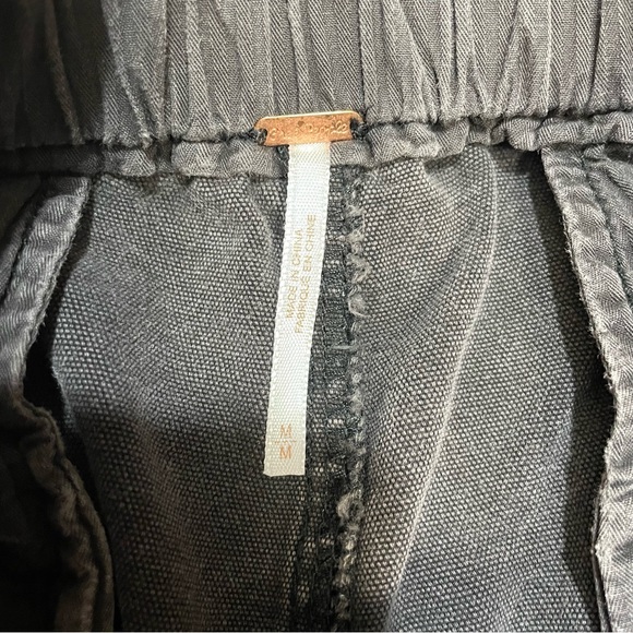 Free People Margate Pleated Black Trousers Size M - Picture 7 of 10